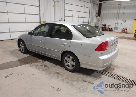 2005 Honda Civic Ex из США, поврежденный, VIN 2HGES26755H520392